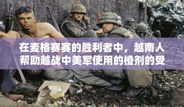在麦格赛赛的胜利者中，越南人帮助越战中美军使用的橙剂的受害者